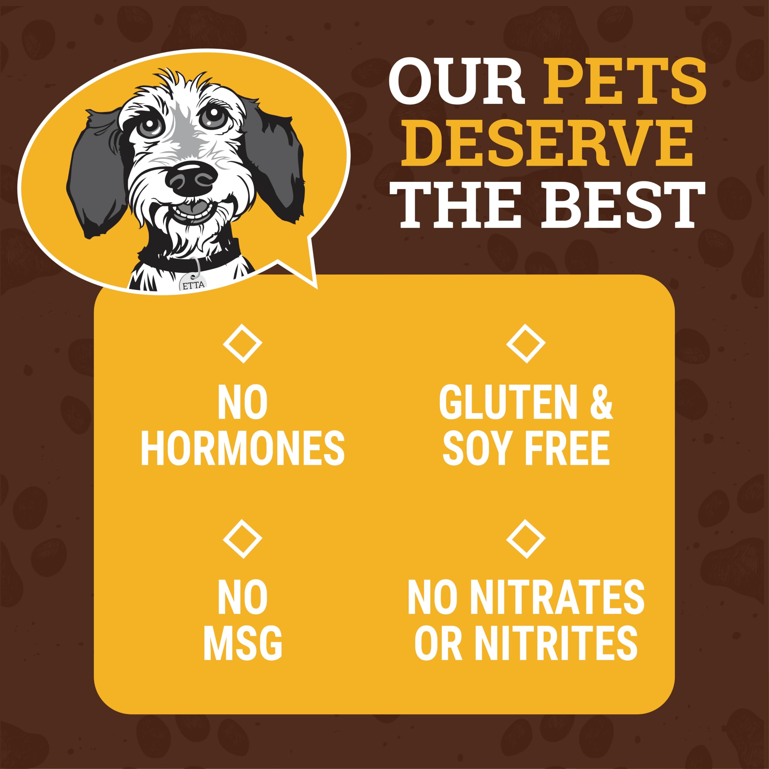 etta says! Yumm Sticks: premio diario para perros durante el paseo.