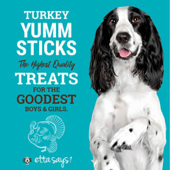 etta says! Yumm Sticks: tiras de pavo reales para entrenamiento suave