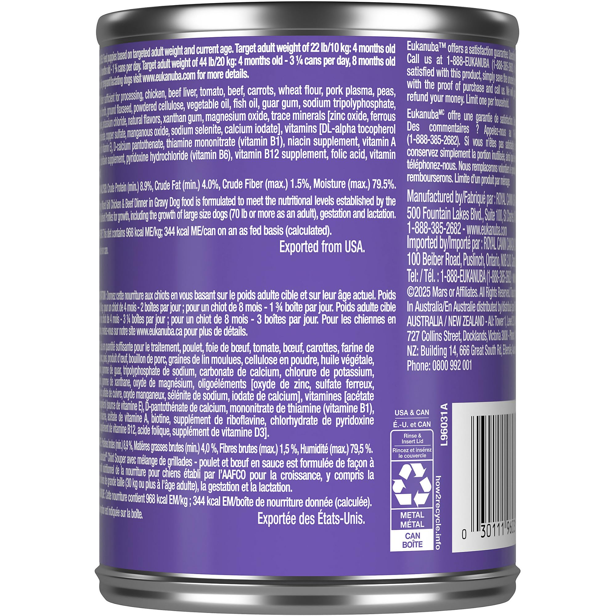 Eukanuba para cachorros activos, nutrición sabrosa para aventuras diarias