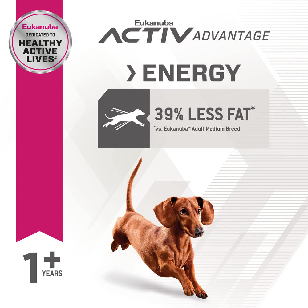 Eukanuba Fit Body Control 40% menos grasa para perros pequeños.