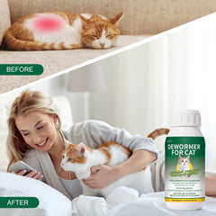 Euphea Aplicación oral para gatos, sabor agradable y fácil de administrar.