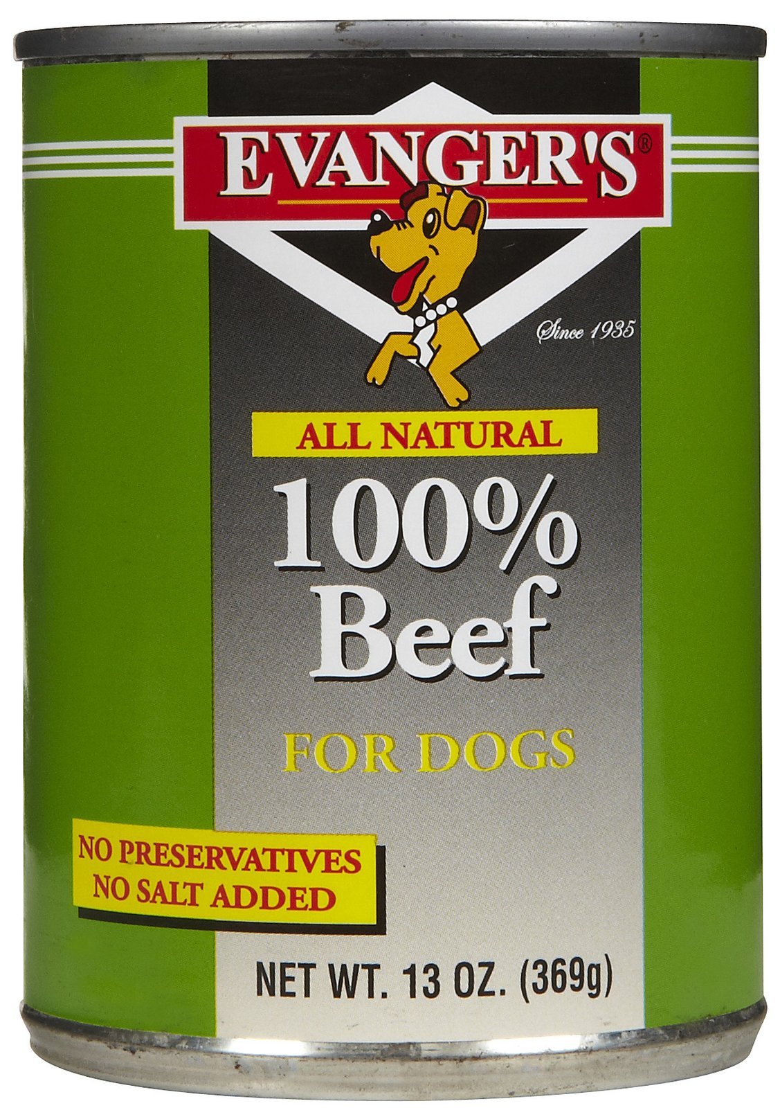 Evanger's Heritage Clasico ternera lata-1: comida suave para perros con sensibilidad digestiva