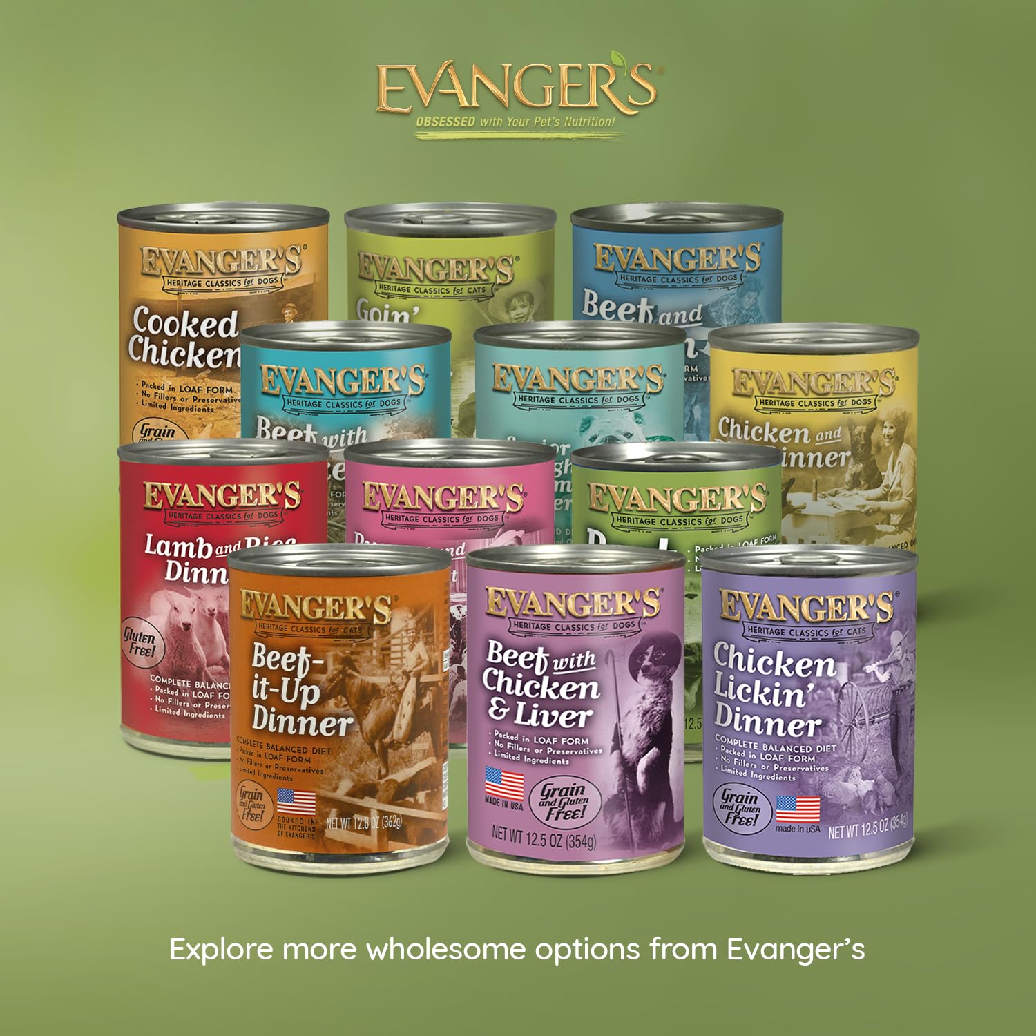 Evanger's Heritage Classic: apto para kosher y Pésaj para familias conscientes.
