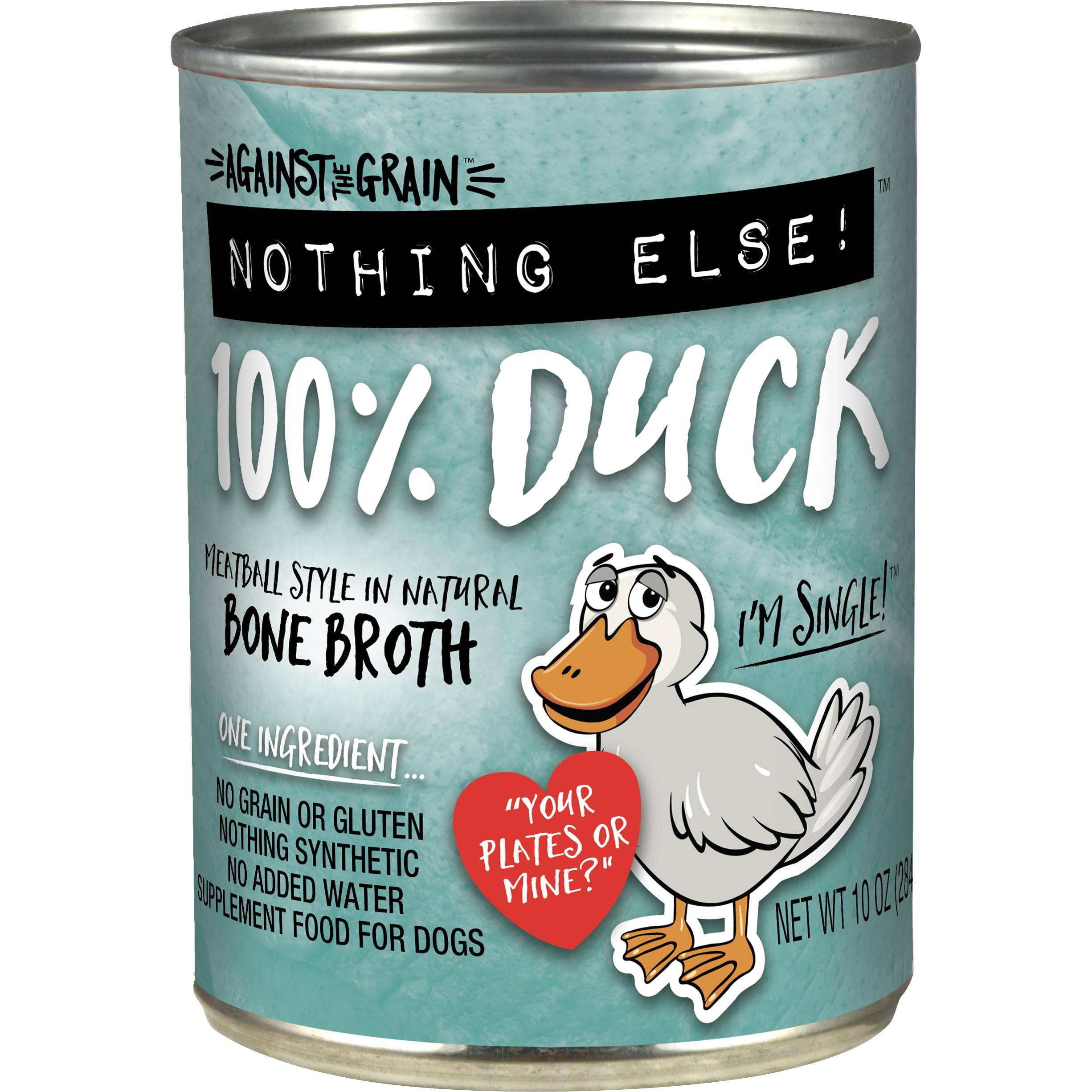 Evanger's pato lomo en caldo natural, ideal para perros con sensibilidad