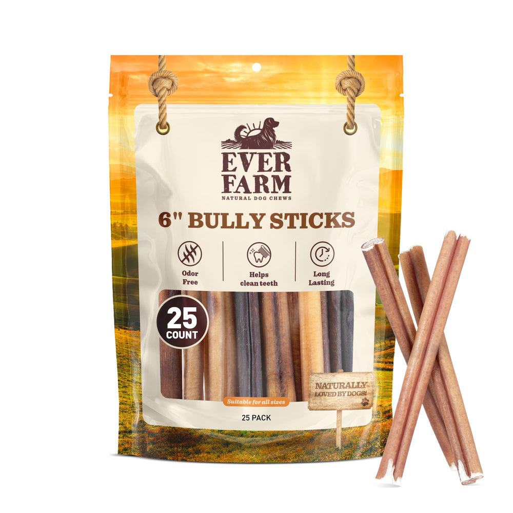 Ever Farm palitos de res 6 pulgadas: snack natural para masticar.