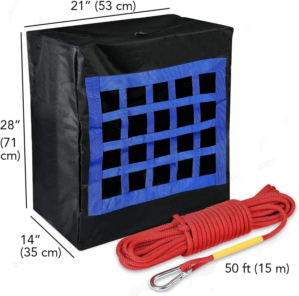 Everest's Toys cuerda-50-pies incluida para descenso seguro durante emergencias.
