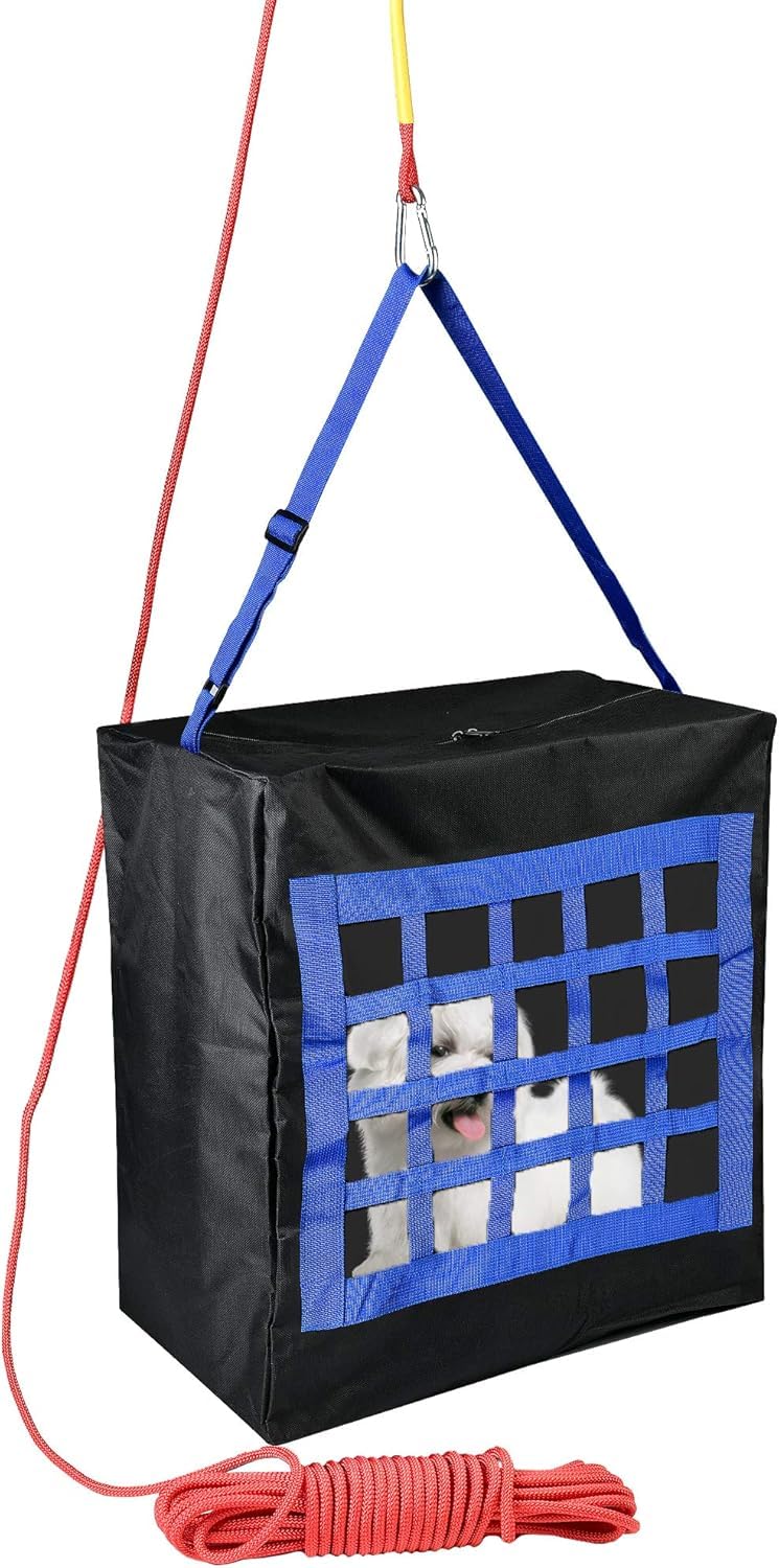 Everest's Toys mochila-rescate-mascotas-grande para perros y gatos.