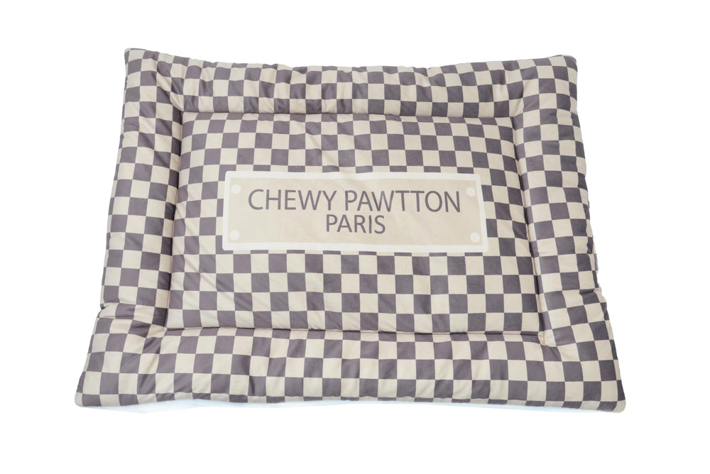 Everything Chic Chewy Pawtton colchon perro reversible lujo para descanso cómodo y diario