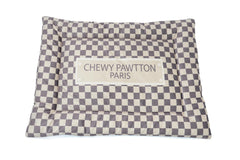 Everything Chic Chewy Pawtton colchon perro reversible lujo para descanso cómodo y diario