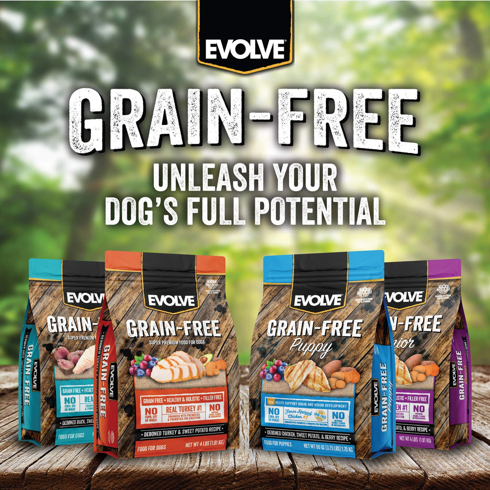 Evolve comida para perros adultos, nutrición equilibrada