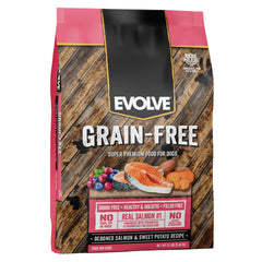 Evolve Salmon deshuesado batata dulce: proteína principal para dieta equilibrada.
