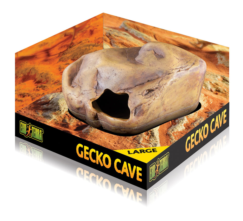 Exo Terra Cueva para geckos, base estable para evitar vuelcos