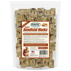 Exotic Nutrition bloque para ardilla favorece el forraje y la exploración.