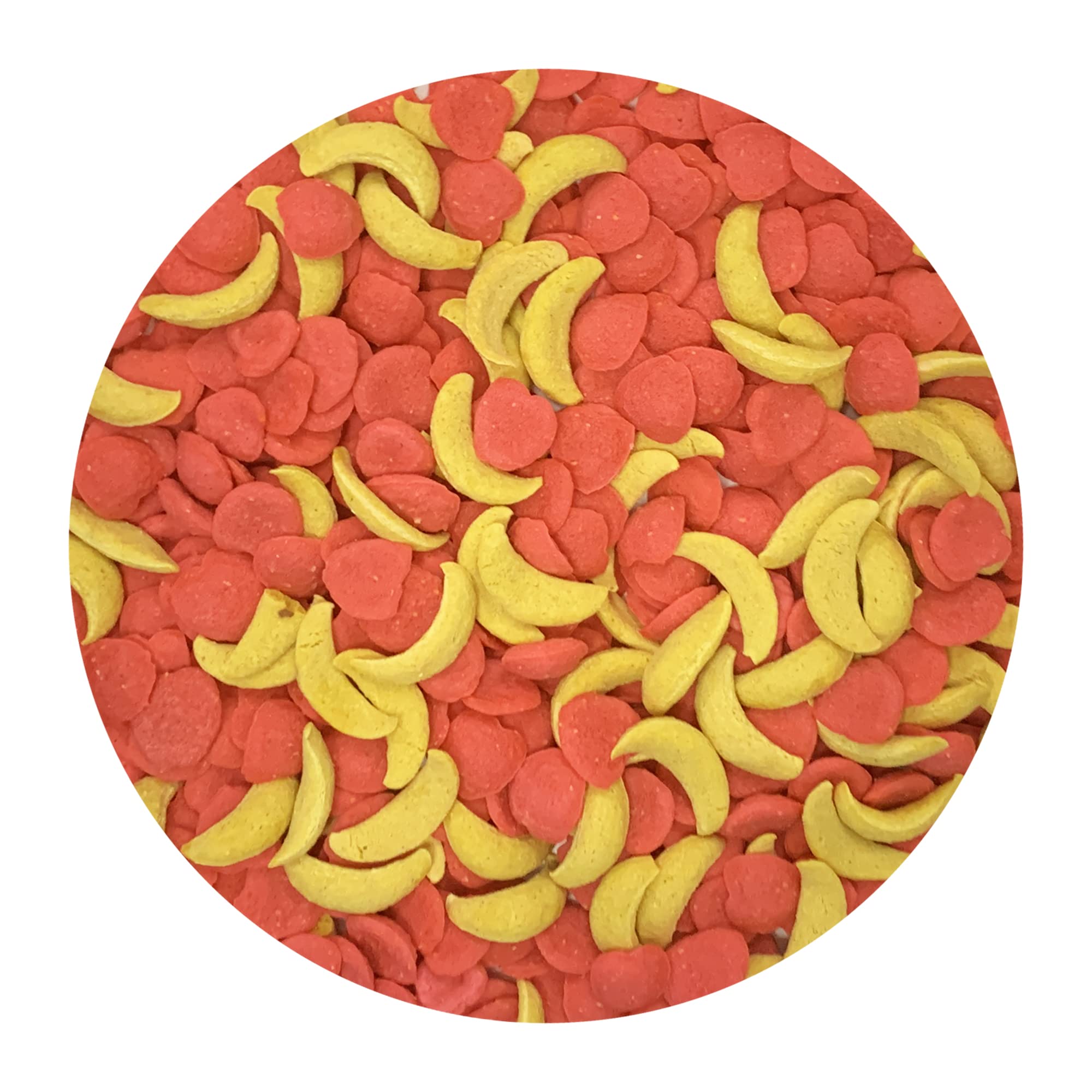 Exotic Nutrition Crunchez bocaditos sabor manzana-plátano para entrenamiento y premio.