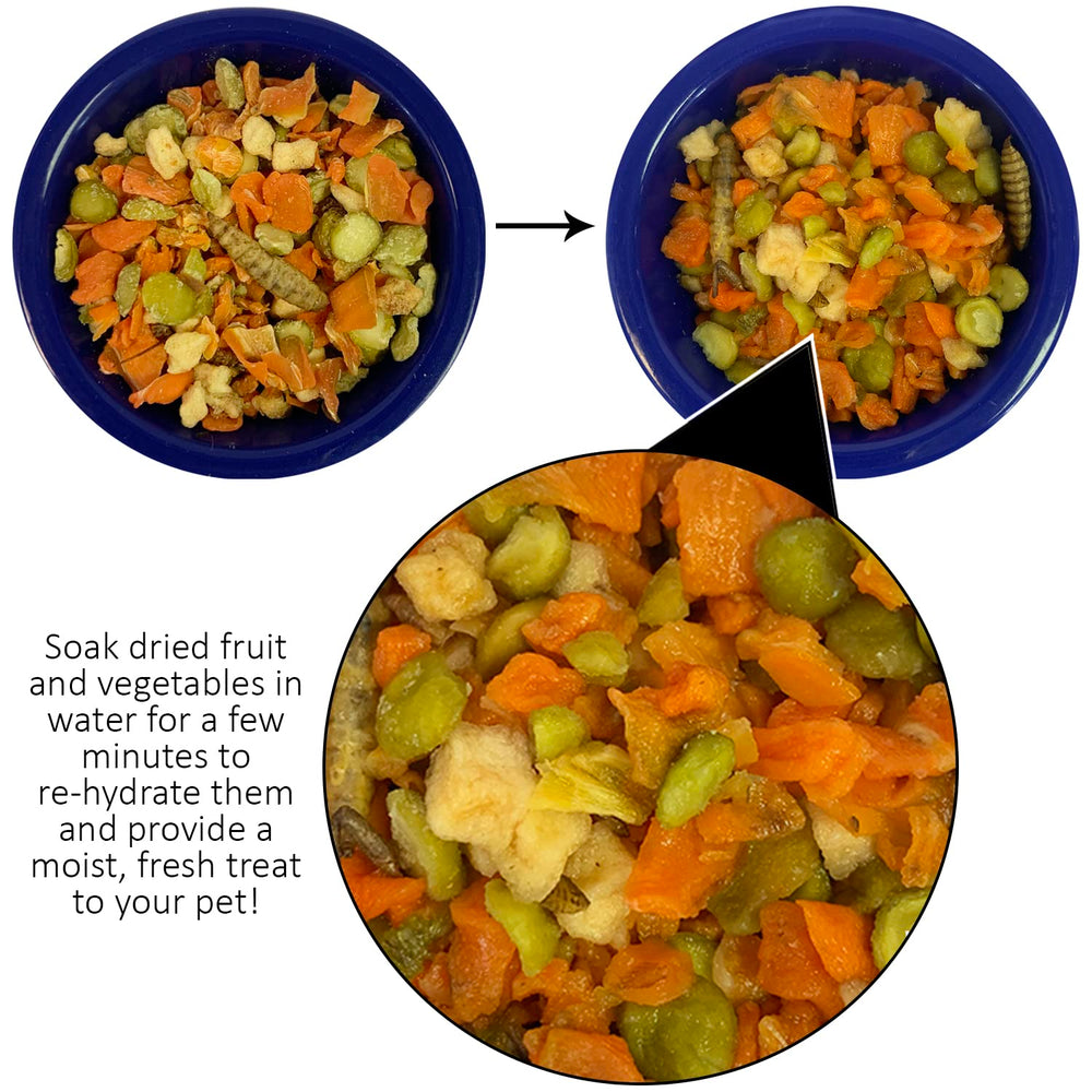 Hedgie Bugs y Veggie Treat de Exotic Nutrition fortalece el vínculo entre mascota y dueño