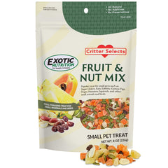 Exotic Nutrition mezcla para roedores y pequeños mamíferos, sabor variado.