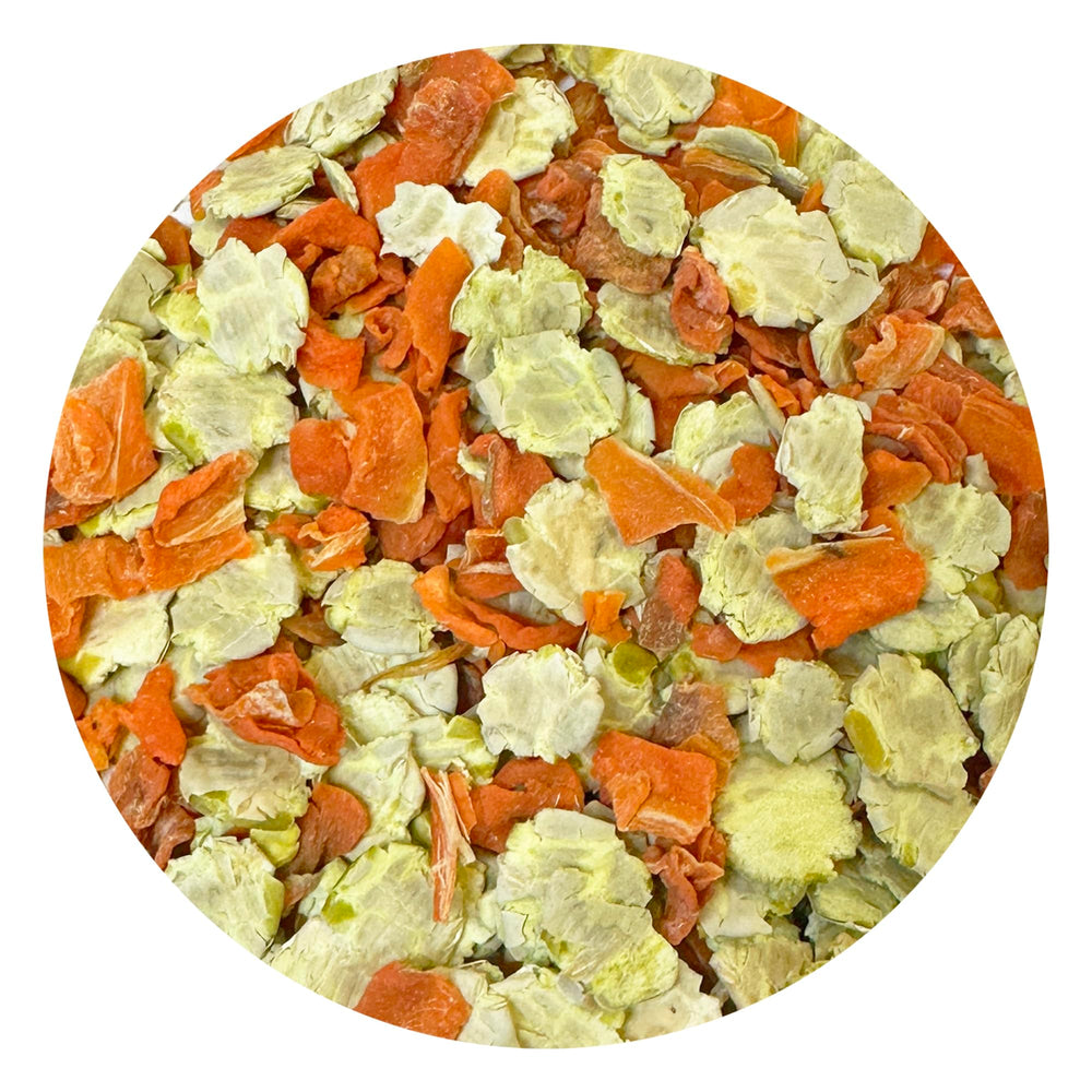 Exotic Nutrition Mezcla de verduras secas para dieta variada y estimulante