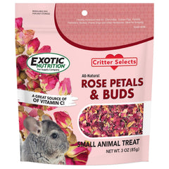 Exotic Nutrition: rosas secas para ejercicio dental suave y entretenimiento.