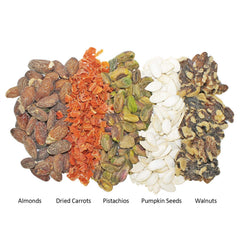 Golosina Exotic Nutrition con semillas de calabaza para apoyo dental y juego