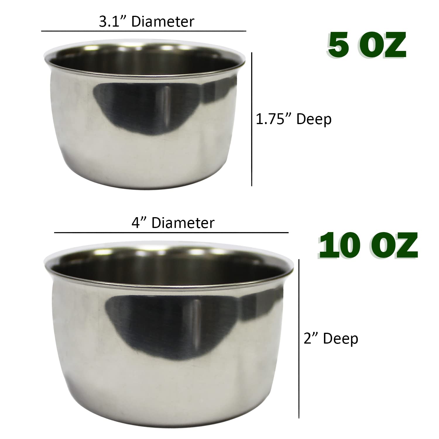Taza para alimento y agua sin baterías, funcionamiento simple y costo eficiente.