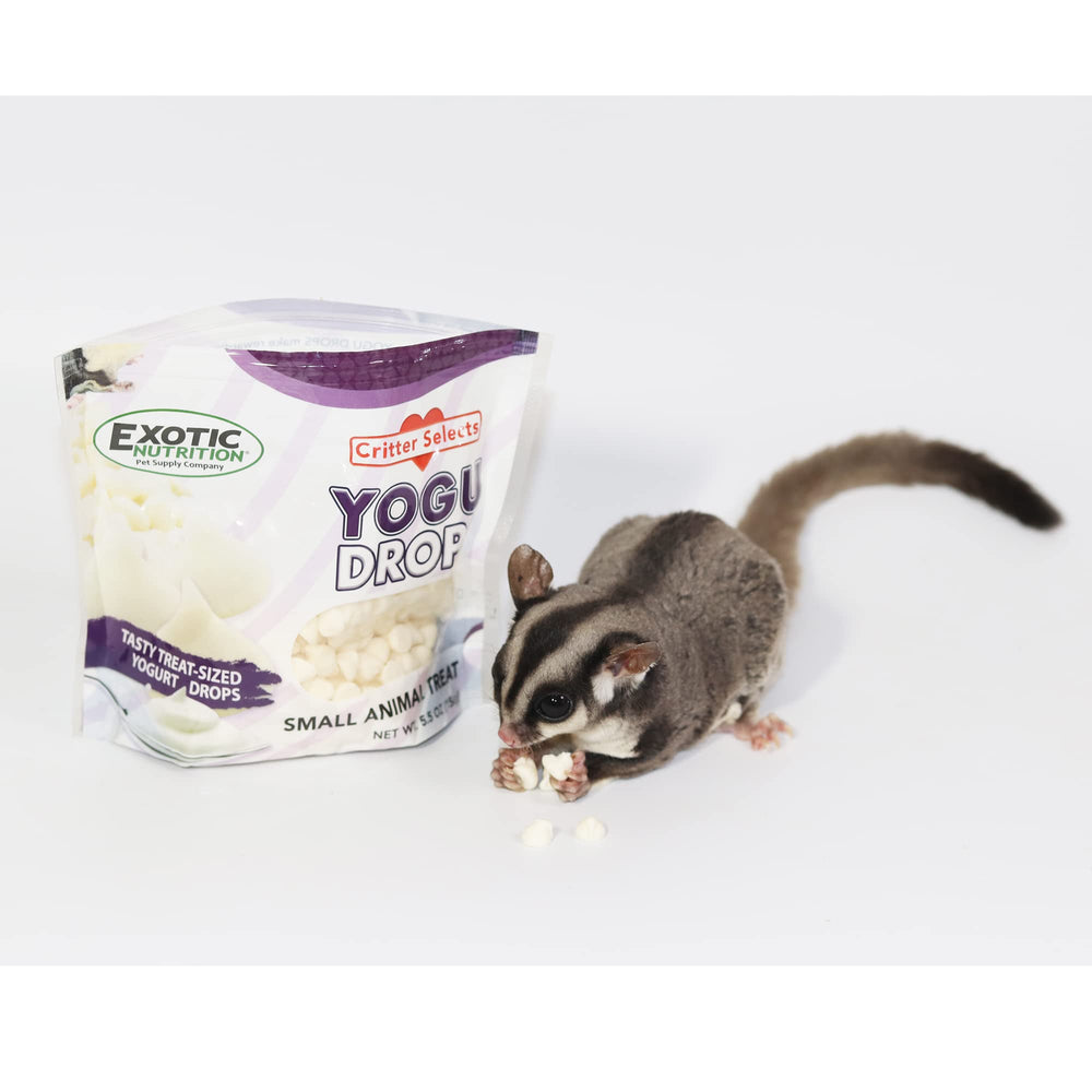 Yogu Drops: bocados deliciosos para fomentar enriquecimiento conductual en mascotas pequeñas.