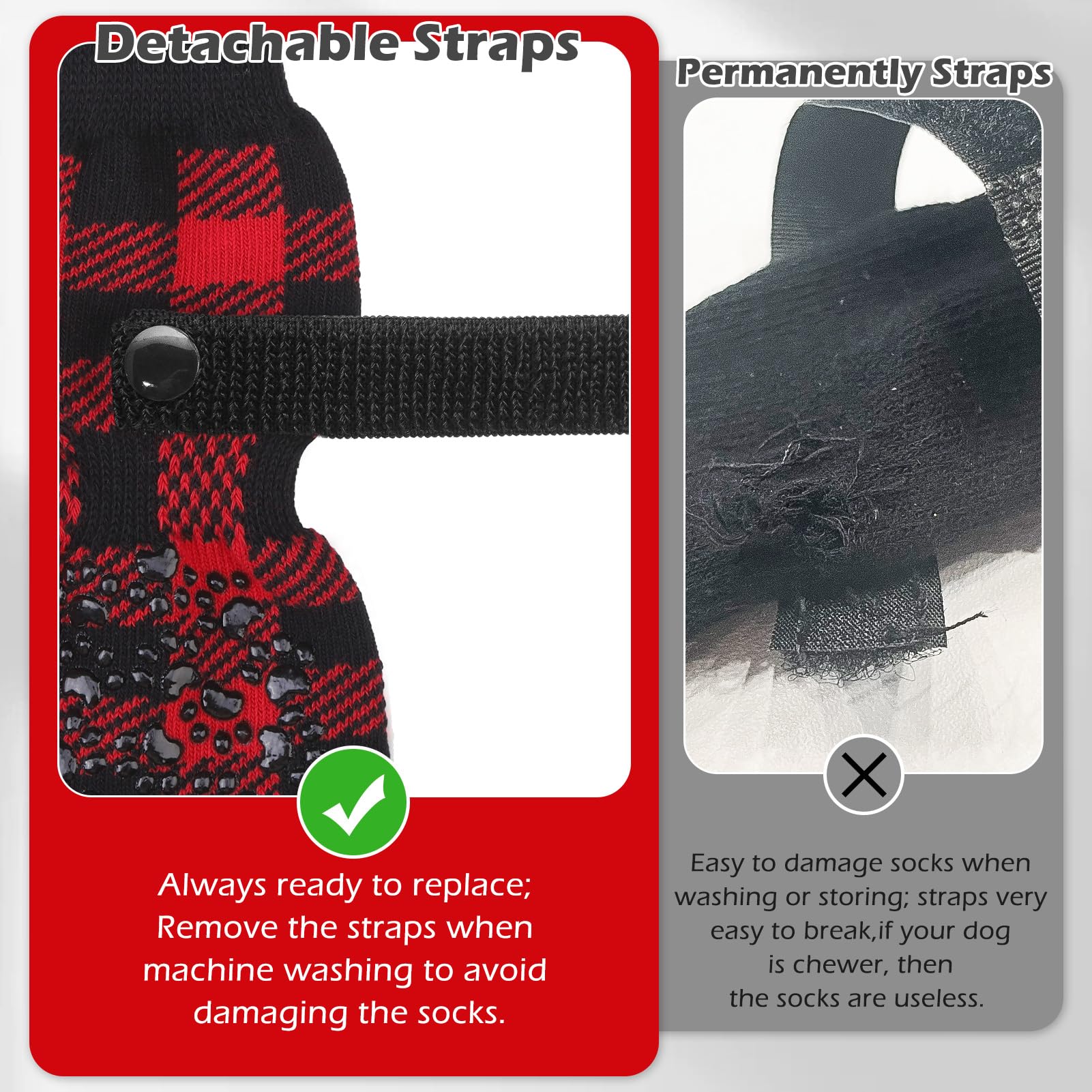 EXPAWLORER calcetines transpirable para patas, protección suave