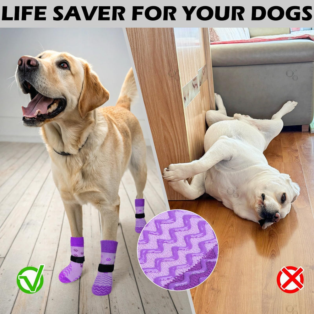 EXPAWLORER calcetines perros protegen pisos interiores
