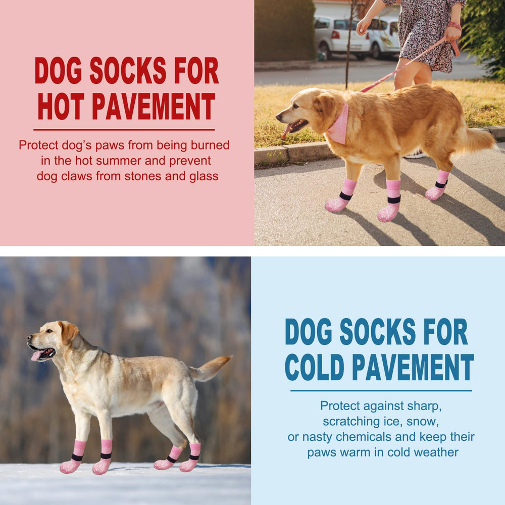 EXPAWLORER calcetines para perros protegen patas frente al pavimento caliente