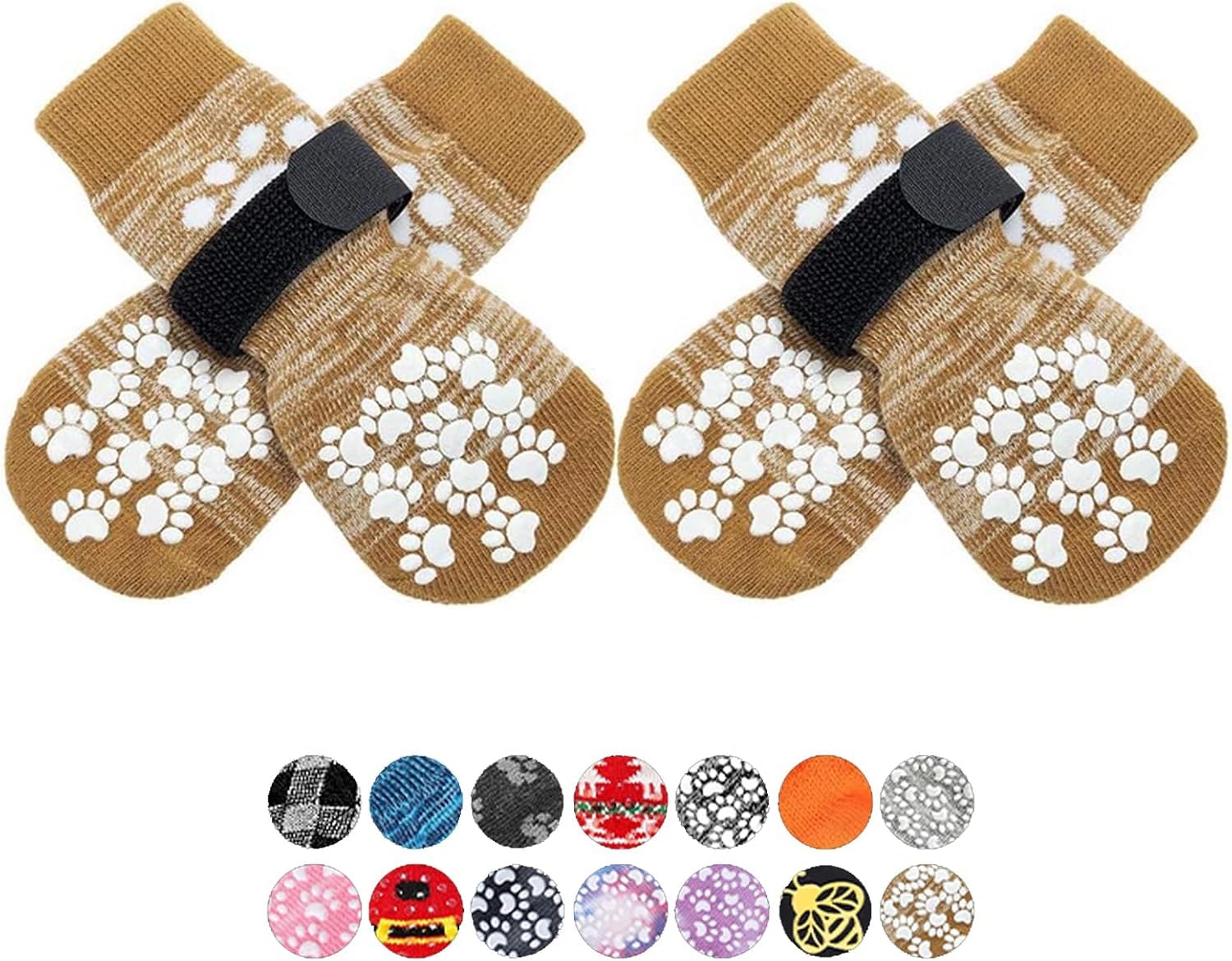 EXPAWLORER chaussettes anti‑léchage pour pattes, protection douce au quotidien.