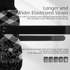 EXPAWLORER chaussettes confortables matière respirante pour pattes sensibles.