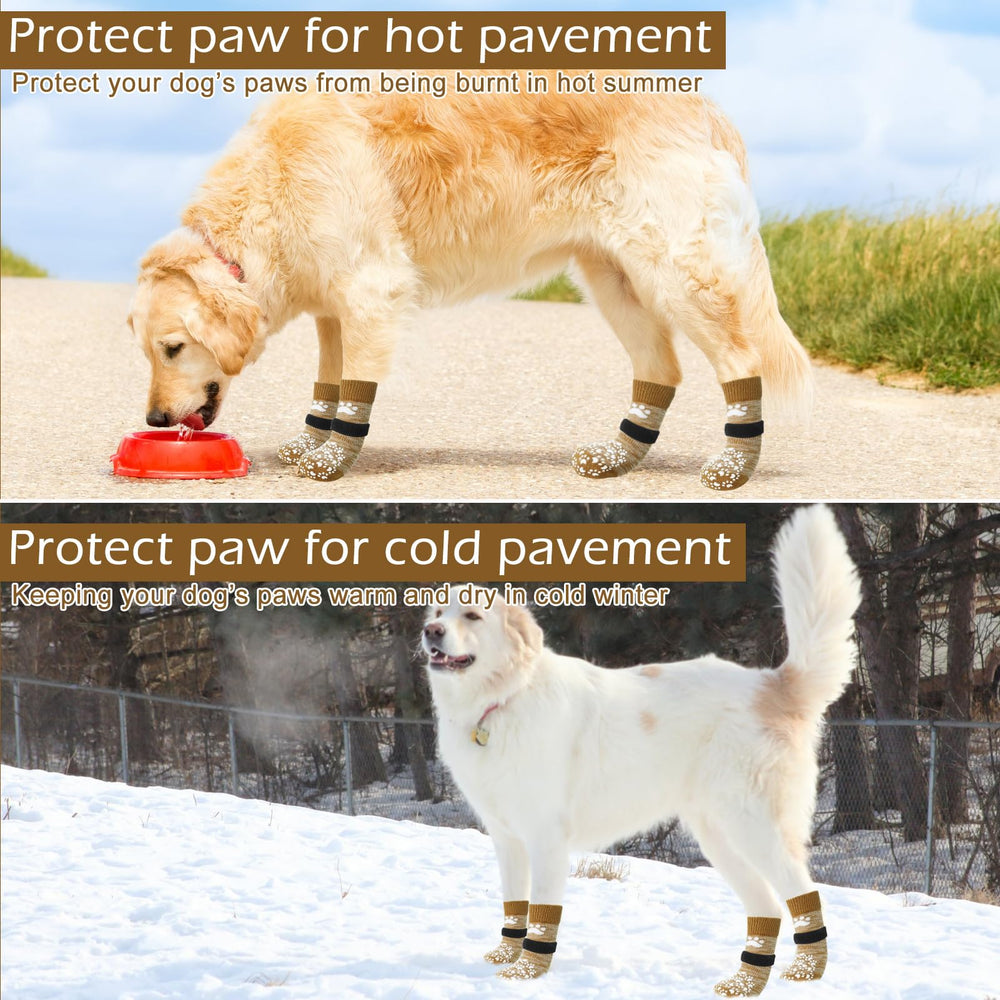 EXPAWLORER chaussettes polyvalentes, adaptées à tous les chiens.