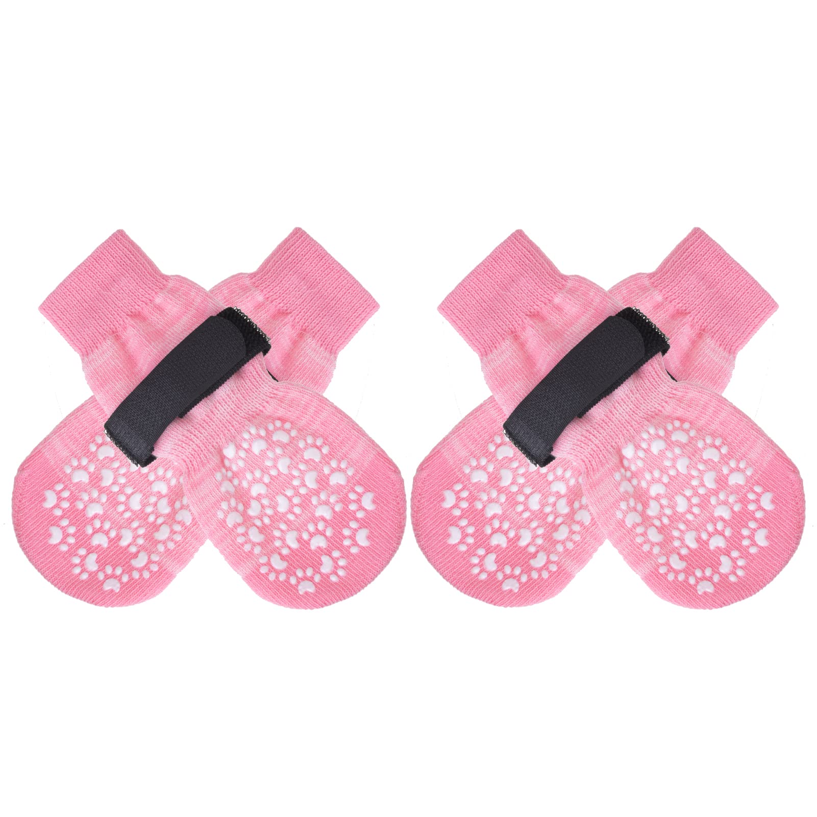 EXPAWLORER calcetines para perros antideslizantes protegen patas y evitan lamido excesivo.