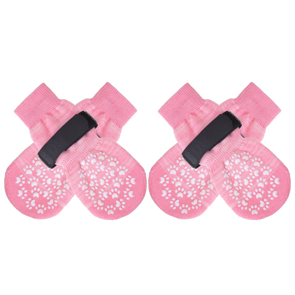 EXPAWLORER calcetines para perros antideslizantes protegen patas y evitan lamido excesivo.