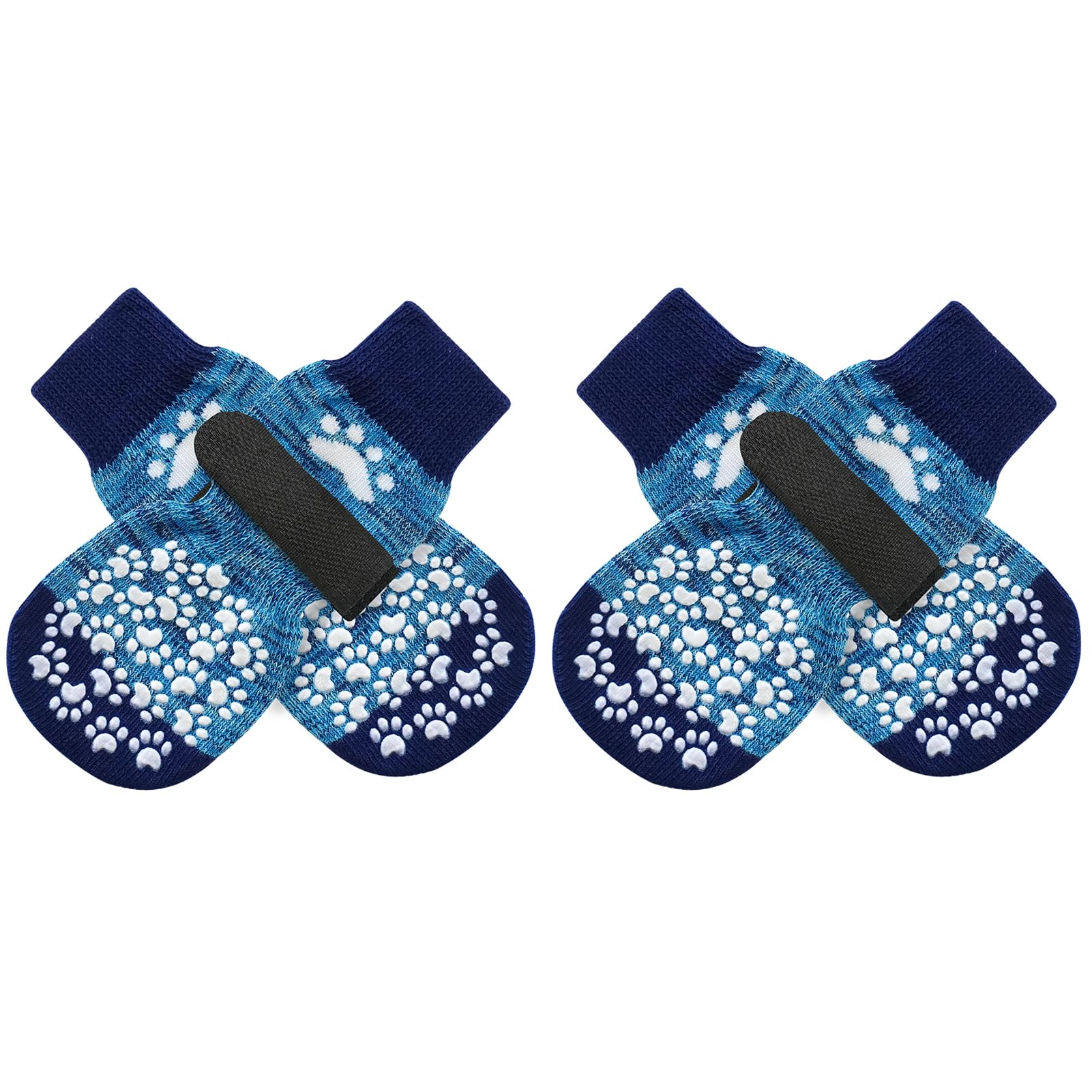 EXPAWLORER chaussettes chien anti-glisse pour plus d’adhérence.