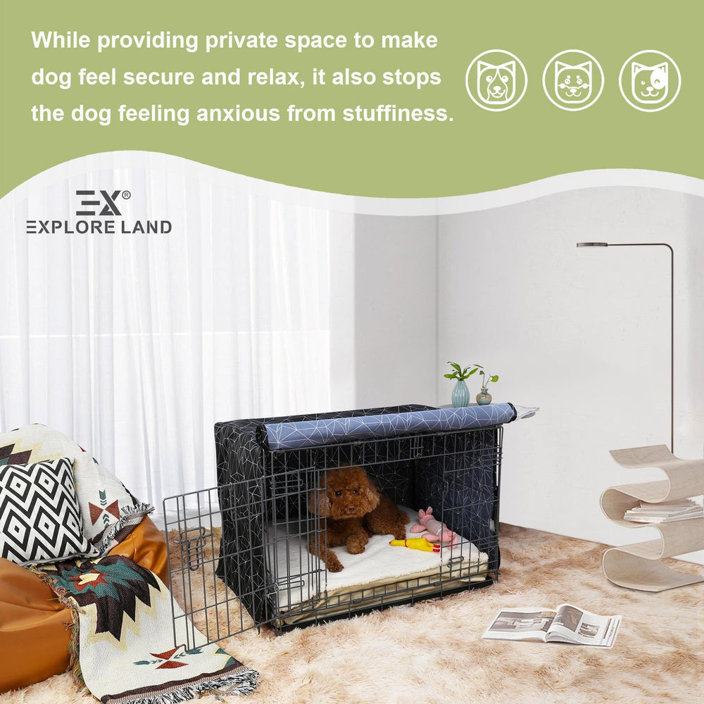 Explore Land funda jaula ventilación ajustable: orificios para aire y visibilidad
