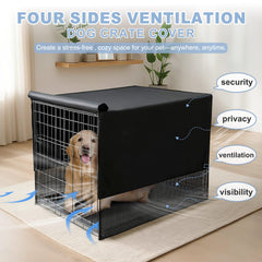 Explore Land panel malla ventilación cuatro lados: flujo de aire constante y visibilidad para tu mascota