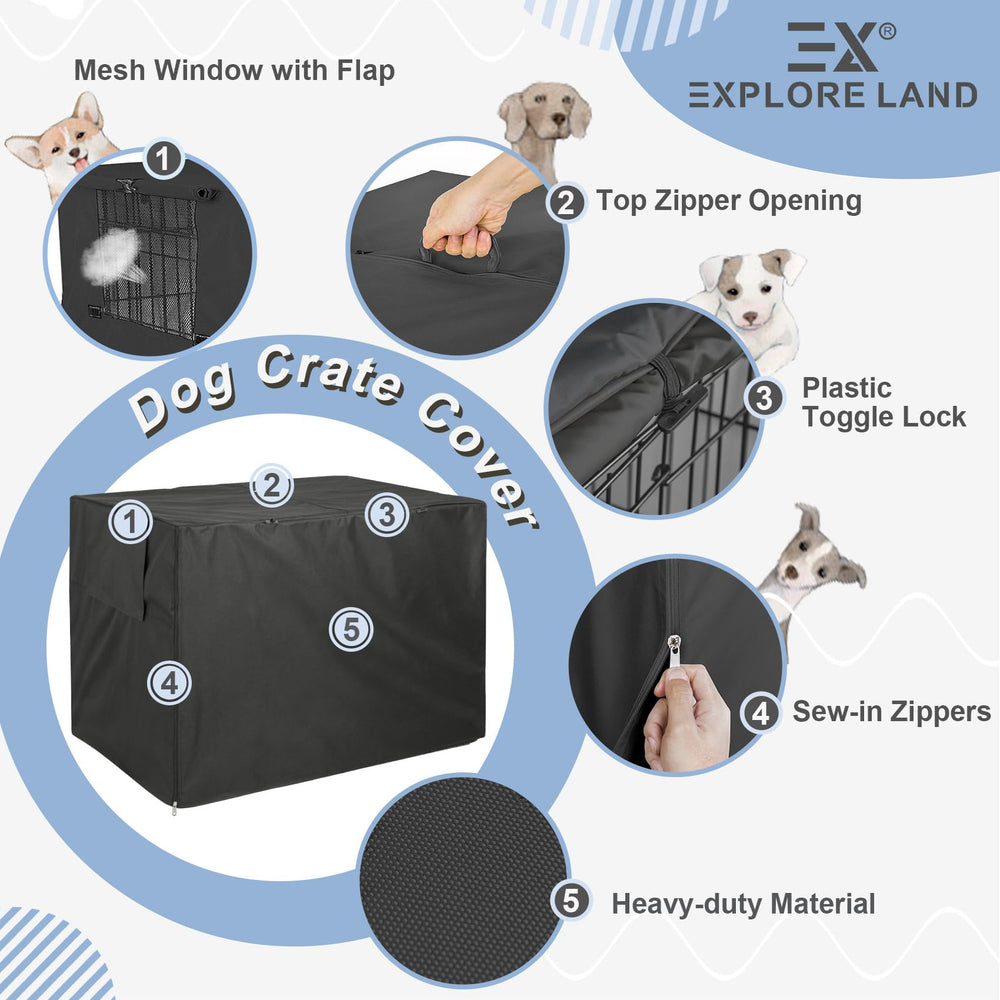 Explore Land ventana de malla con solapa para ajustar visibilidad y ventilación