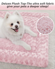 Diseño rectangular de Exsnugy para cama de perro cómoda y espaciosa.
