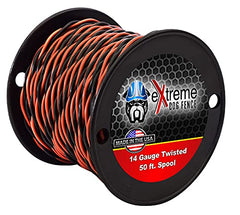 Extreme Dog Fence, cable enrollado 50 ft para instalación exterior segura