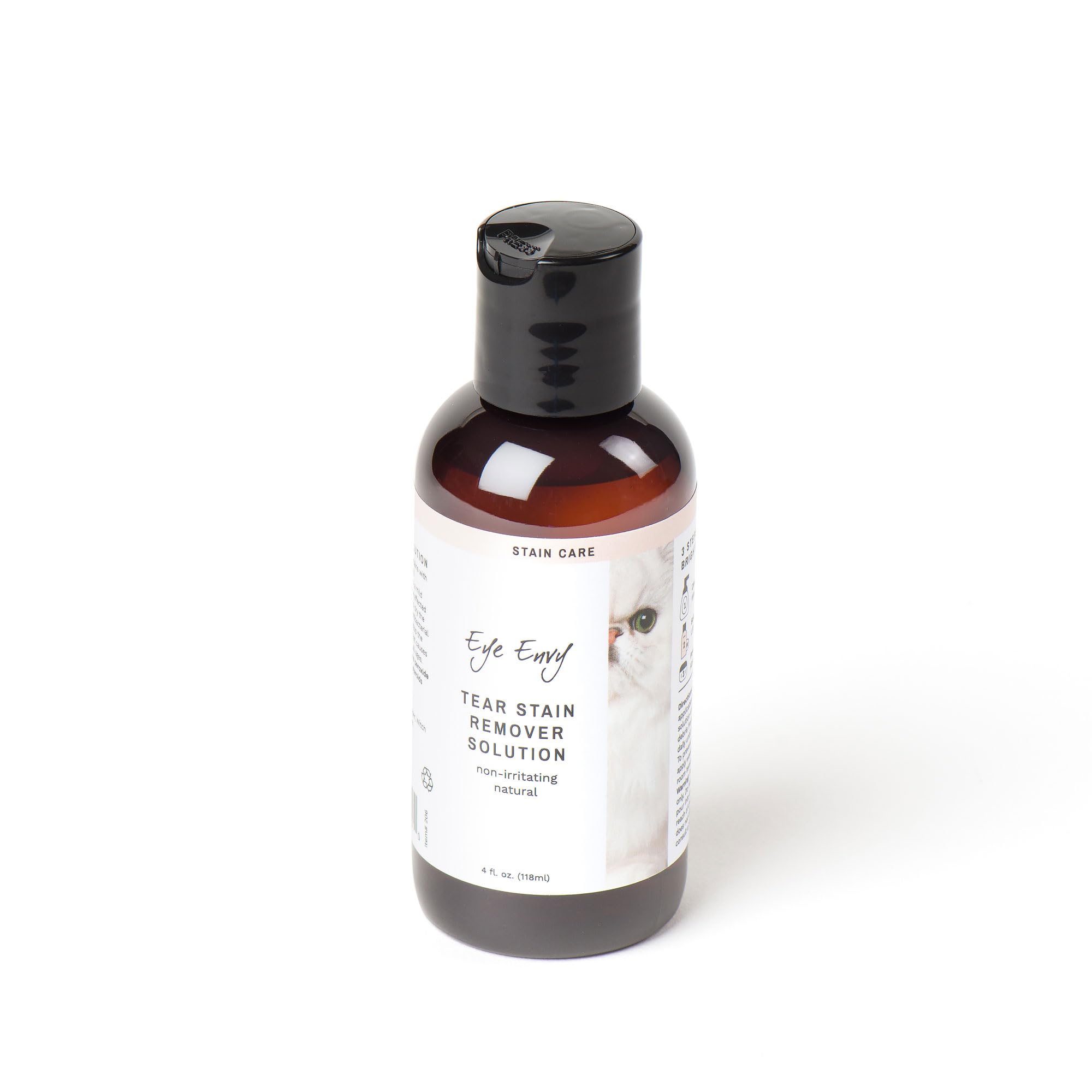 Eye Envy: solución en botella de 4 oz para remover lágrimas en gatos
