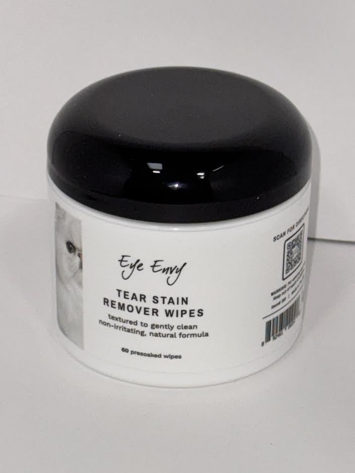 Eye Envy ingredientes naturales sin colorantes para limpieza ocular felina