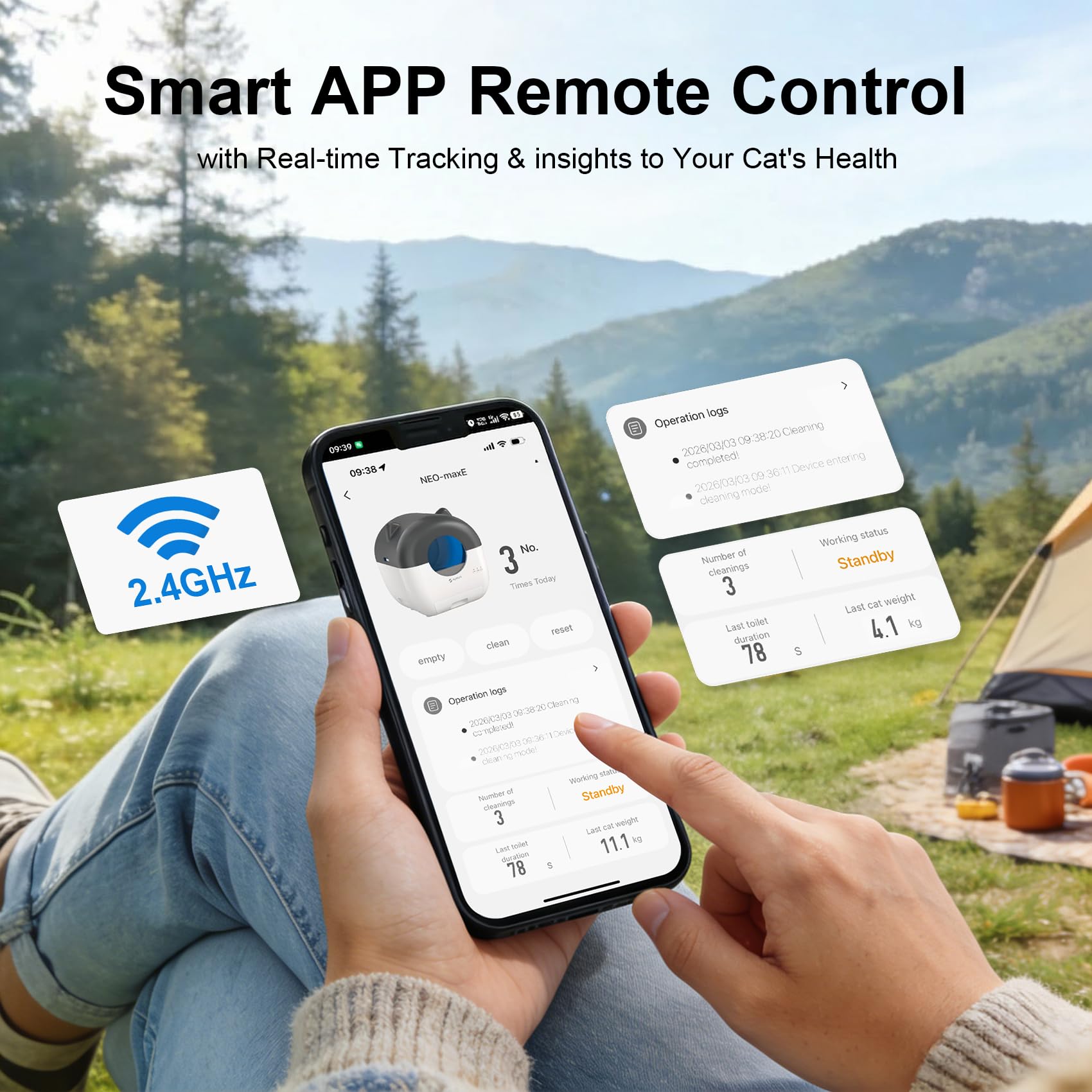 Eyesun componentes desmontables para limpieza higiénica rápida.