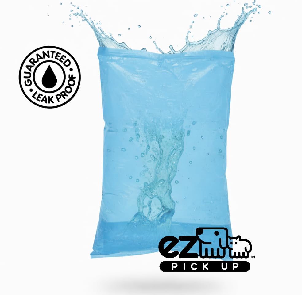 Bolsas EZ PICK UP sin núcleo para menos residuos y almacenamiento limpio.
