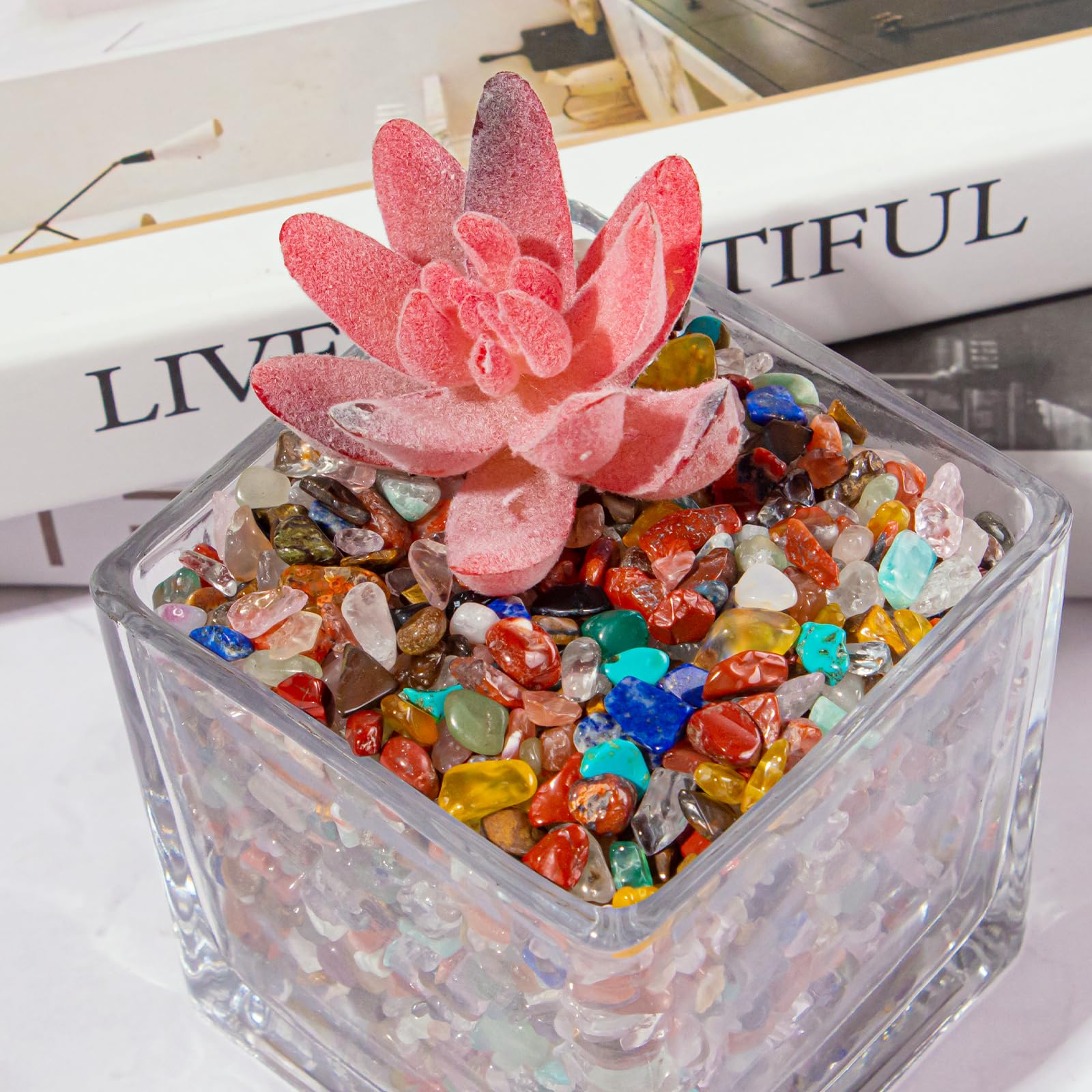 Regalo decorativo para cumpleaños y Navidad con estilo natural.