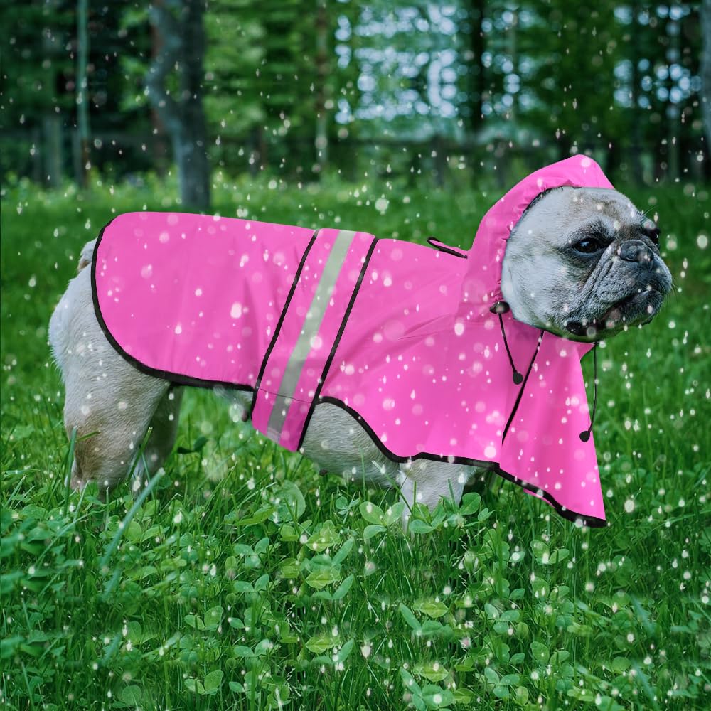 Capucha ajustable de Ezierfy protege la cabeza en lluvia.