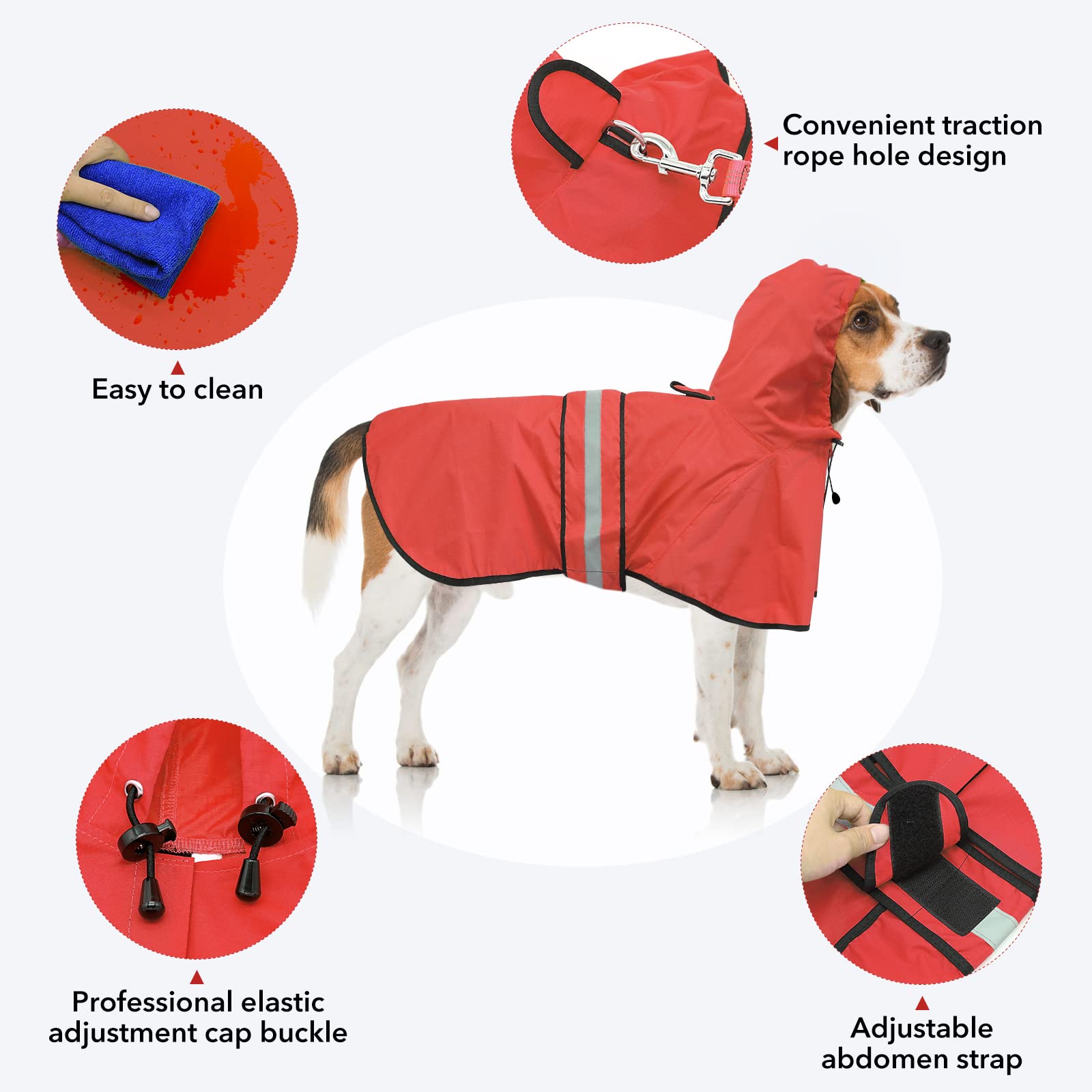 Capucha ajustable de Ezierfy para protección de cabeza