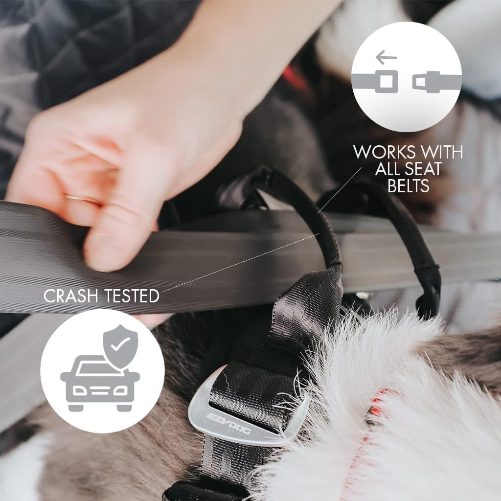 Arnés Drive para perro con prueba de choque para mayor protección.