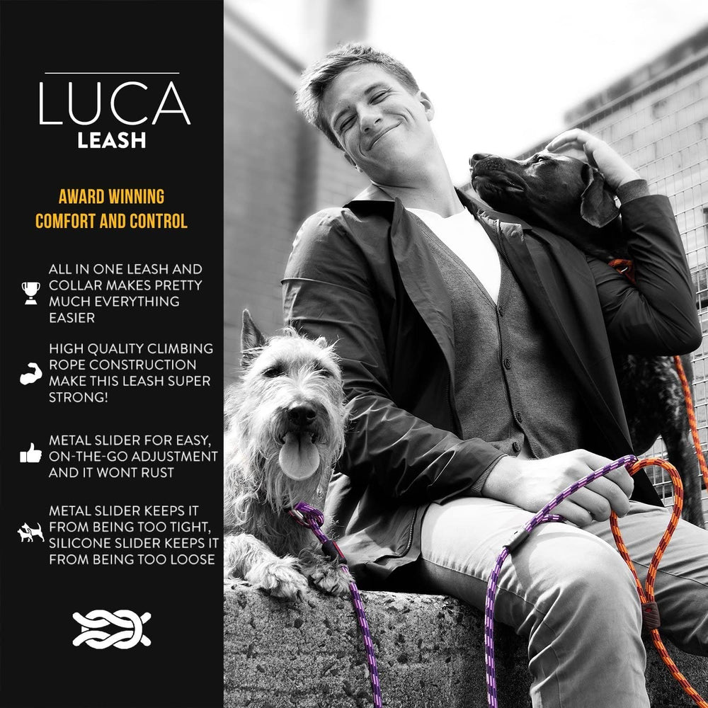 EzyDog Luca Slip Lead con control suave para perros que tiran