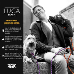 EzyDog Luca Slip Lead con control suave para perros que tiran