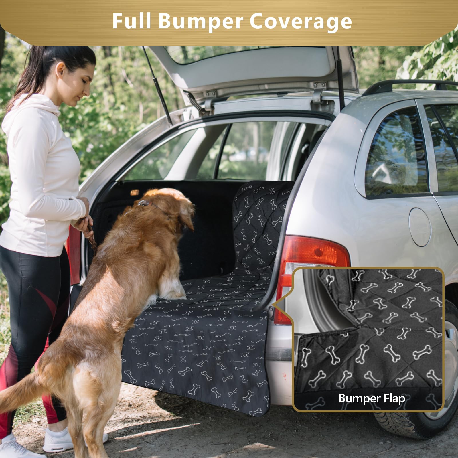 F-color SUV Cargo Liner mide 55x91 para ajuste universal